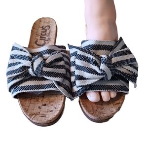 CIRCUS BY SAM EDELMAN "NINETTE" SLIDES SIZE 8.5 NWOT